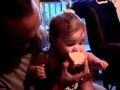 Maddy's First Apple - Sept 2009