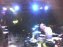 Travis Barker and DJ AM at Mezzanine