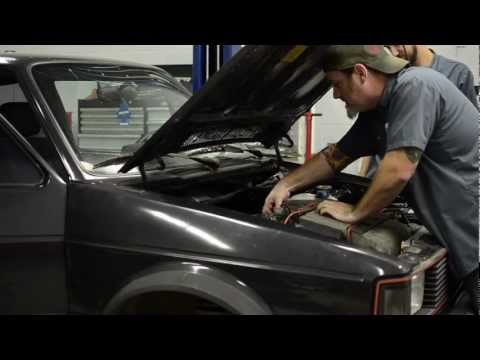 how to fit a vr6 into a mk1 golf