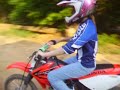 riding y drit bike and i had not rode...