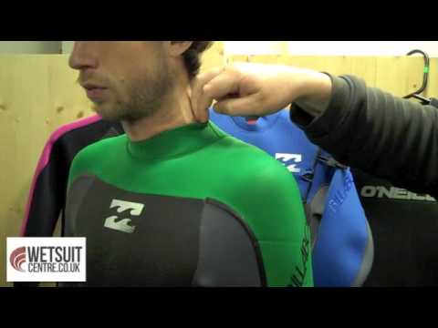 how to fit wetsuit