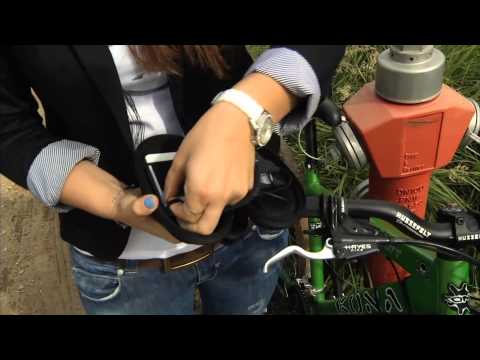 Q-Sonic Fahrrad-MP3-Tasche mit Aktiv-Lautsprecher
