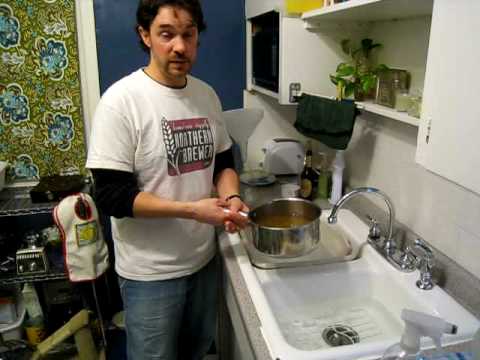 how to harvest yeast from starter