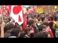 videos de Rete degli Studenti Medi a Roma 30 ottobre 2008