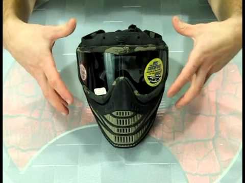 how to clean a jt paintball mask