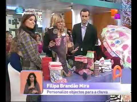 Dicas - Personalize objectos para a chuva - Praça da Alegria