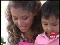 last week phuket sunshine village for 70 needy children at ko sirey was blessed by 12 beautiful rays of sunshine or 
12 of 36 miss france beauty contestants who were visiting the village as part of their week long video shoots in various sunny locations of phuket to take back to cold paris for the the miss france 2009 final on december 6 2008 on the top french tv channel tf1 to approximately 10 million viewers. 

each of the tall contestants paired up with a tiny child, to sit with during the welcome ceremony
for some contestants it was quite an emotional moment but for most a happy occasion for these lucky pairings. 
the 2007 winner also came along to enjoy the enfant cordial
frank couture, a member of the board of directors of the village & lions club of andaman, one of the main supporters, introduced the president dr supaluck & other directors and explained the set up to the visitors in french language.
we talked to sylvie tellier-le maux, general manager society, and also a previous 2002 winner for the miss france contest, who told us they chose to visit the phuket sunshine village partly because it was funded by french red cross after the tsunami to help orphans and those affected in phuket.
 (interview)


the contestants went on a tour of the village, 
including inside some of the dormitories or bedrooms, where all the children were so excited to show off.
out in the sunshine a few led them round the impressive compound. 
(interview)
they went up to see the day care centre for 45 current kindergarden children, 
including the computer room. despite the nice facilities the sunshine village still needs ongoing support from local companies willing to help maintain and pay the staff to continue the childrens education as they grow older.
some of the beautifully dressed children then gave a couple of delightful dance performances. lets enjoy some of the atmosphere:

sylvie also got into the swing of it:
(interview)

the dancing couple also told our reporter they enjoyed the dance.
then the contestants gave out some gifts or cadeaux in french for the children. this was probably the happiest moment of the day, for both givers and receivers
as one of the young boys told our reporter.......
the girls appropriately gave & got some toy dolls just as beautiful as the beauty babes. sylvie agreed it was like giving gifts at christmas
 (interview)

as the beauty contestants helped the girls groom their new dolls, we wish the beauty contestants au revoir and bonne chance in their miss france 2009 contest, and hope the winner at least returns to see these future miss thailand girls of phuket sunshine village.
sylvie: merci beaucoup. kob khun ka

special report for andaman news nbt (vhf dial) +  radio thailand fm90.5 at 8.30am & perhaps repeats on phuket cable tv channel 1 at 7pm & 1am, broadcast to phang nga, krabi & phuket provinces  & maybe mazz radio fm108 at 7pm in phuket, tuesday 25  november 2008 & http://thainews.prd.go.th/newsenglish/ & www.youtube.com/andamannews.com
send comments to  andamannews@yahoo.com