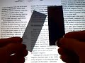 Polarization of light