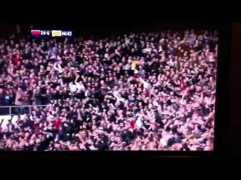 England v Australia Ashton try