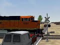 BNSF 9393 Through West Barstow.