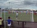 Fernando De Moraes misses a penalty
