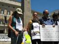 Sit-in Montecitorio, voci e immagini