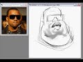 1/6- JoeBluhm paints Kanye West