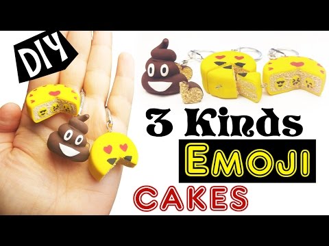 DIY MINIATURE EMOJI CAKE