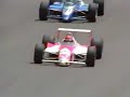 the closing laps of the 89 indy. possibly television at it's best when it came to race coverage.