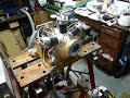 Kinner K5 Radial Engine (break in)