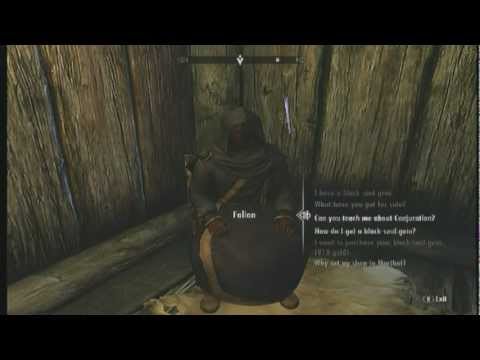 how to a vampire in skyrim
