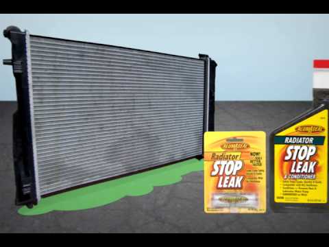 how to apply radiator stop leak