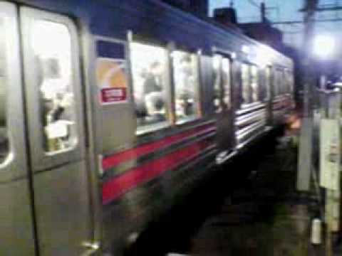 Train in Tokyo,Japan (Tokyu Oimachi Line)