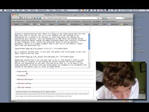 Drupal Tutorial - Input Formats