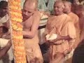 Govardhan abhishek in Mayapur by your servants, Padmalochan