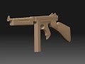 M1A1 Gun Model - Low Poly M1A1 Gun Model - Low Poly