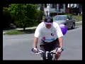Frank riding his bike