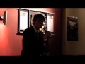 Kieran singing Red at Wheelhouse