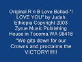 Original R n B Love Ballad