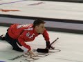 Gushue shot during  semi-finals of HotShots competition 2007