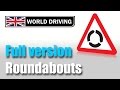 How to deal with roundabouts driving lesson: Easy to understand UK roundabouts