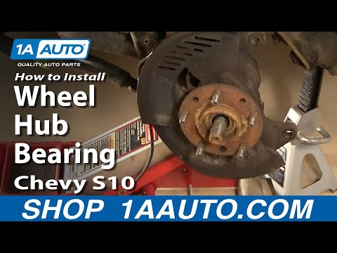 How To Install Replace Wheel Hub Bearing Chevy GMC S-10 S15 4×4 Part 1 1AAuto.com