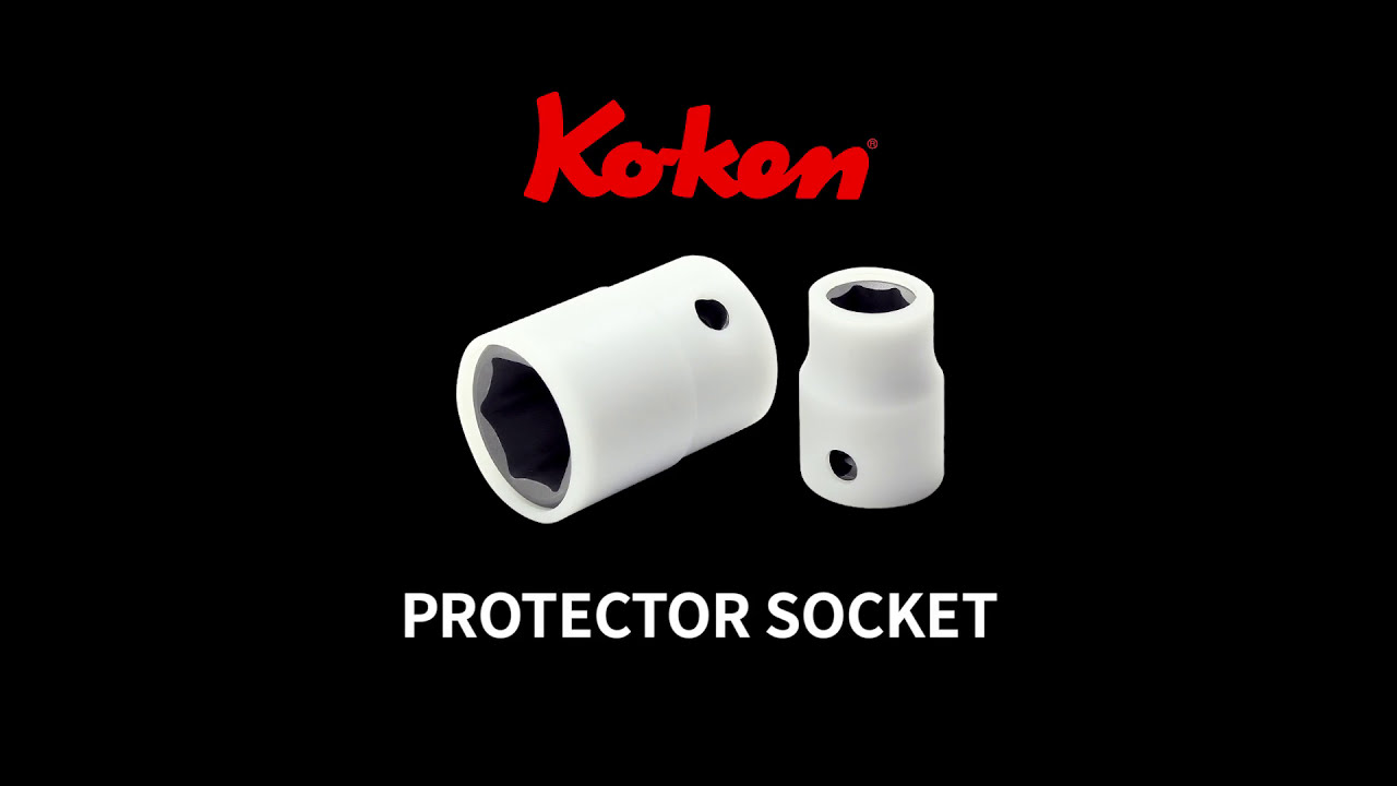 Ko-ken Plastic Covered Protector Socket