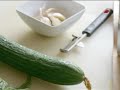 GreekFoodTv☼ Tzatziki - Greek Yogurt, Cucumber, Garlic Dip HD