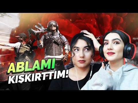 İLK DEFA PUBG Mobile OYNAYAN ABLAMI KIŞKIRTTIM (ÇILDIRDI!)