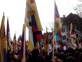 Tibetan Protest in Front of the Chinese Consulate in Zurich