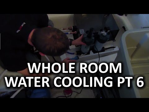 how to design a water cooling loop