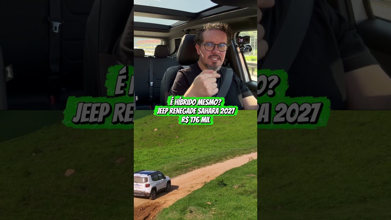 O NOVO RENEGADE É UM FALSO HÍBRIDO? 🤔🚙