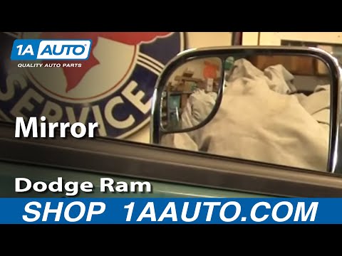 How to Upgrade to Tow Mirrors 97-01 Dodge Ram Part 2 1AAuto.com
