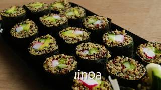 Sushi met quinoa