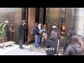 Jaden Willow Jada Pinkett Smiths leaving there hotel in NYC