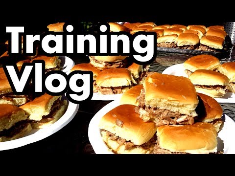 Competitive Eating Training Vlog (#1 - Pulled Pork -n- Tacos)