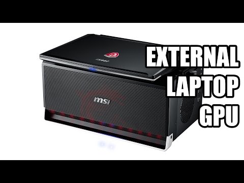 how to external graphics card to a laptop