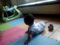 jaden playing with ball