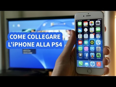 Guida: come collegare l'iPhone alla PlayStation 4