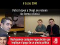 Psoe: \"Donde dije digo...\" Psoe: \"Donde dije digo...\"