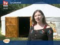 L'association "La passagère" plante sa yourte à Veigné