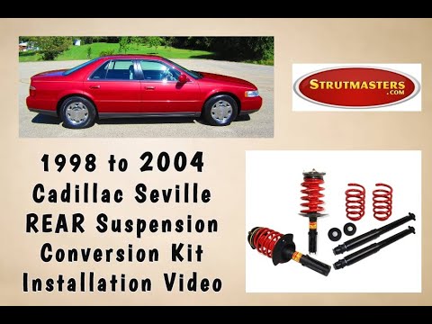 1998-2004 Cadillac Seville Rear Electronic/Air Suspension Conversion Installation