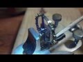 Poising a watch balance, check if in poise