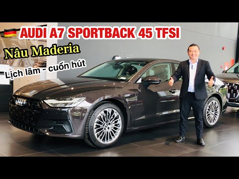 AUDI A7 SPORTBACK 45 TFSI 2025 - Nâu Maderia/ nội thất Đen || 2.990 Tr - 0902105599
